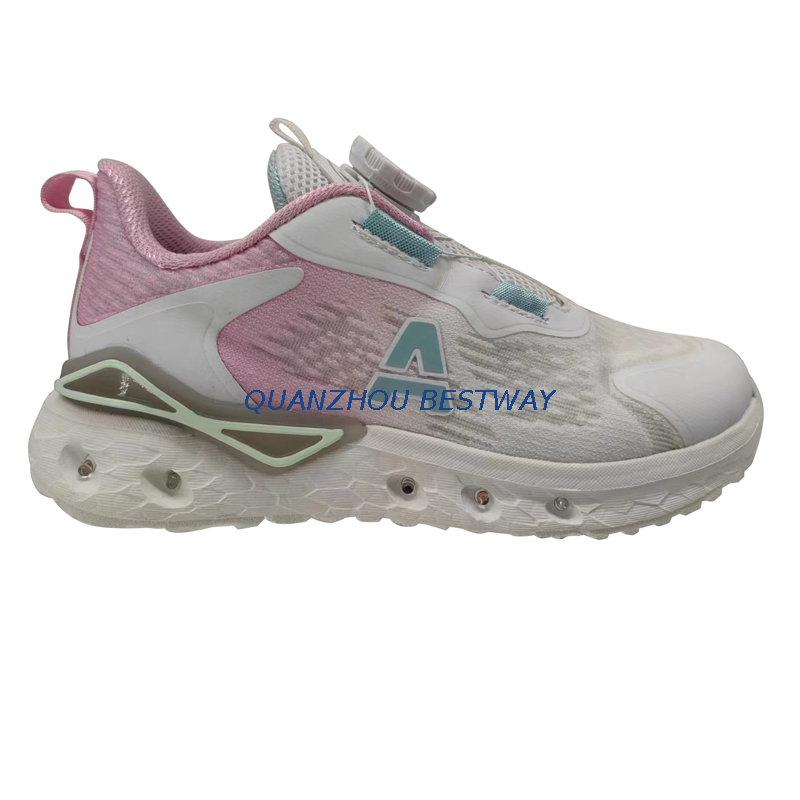 Boys and Girls Casual Running Shoes LED Light Shoes Kids Jacquard Sneakers BS23802