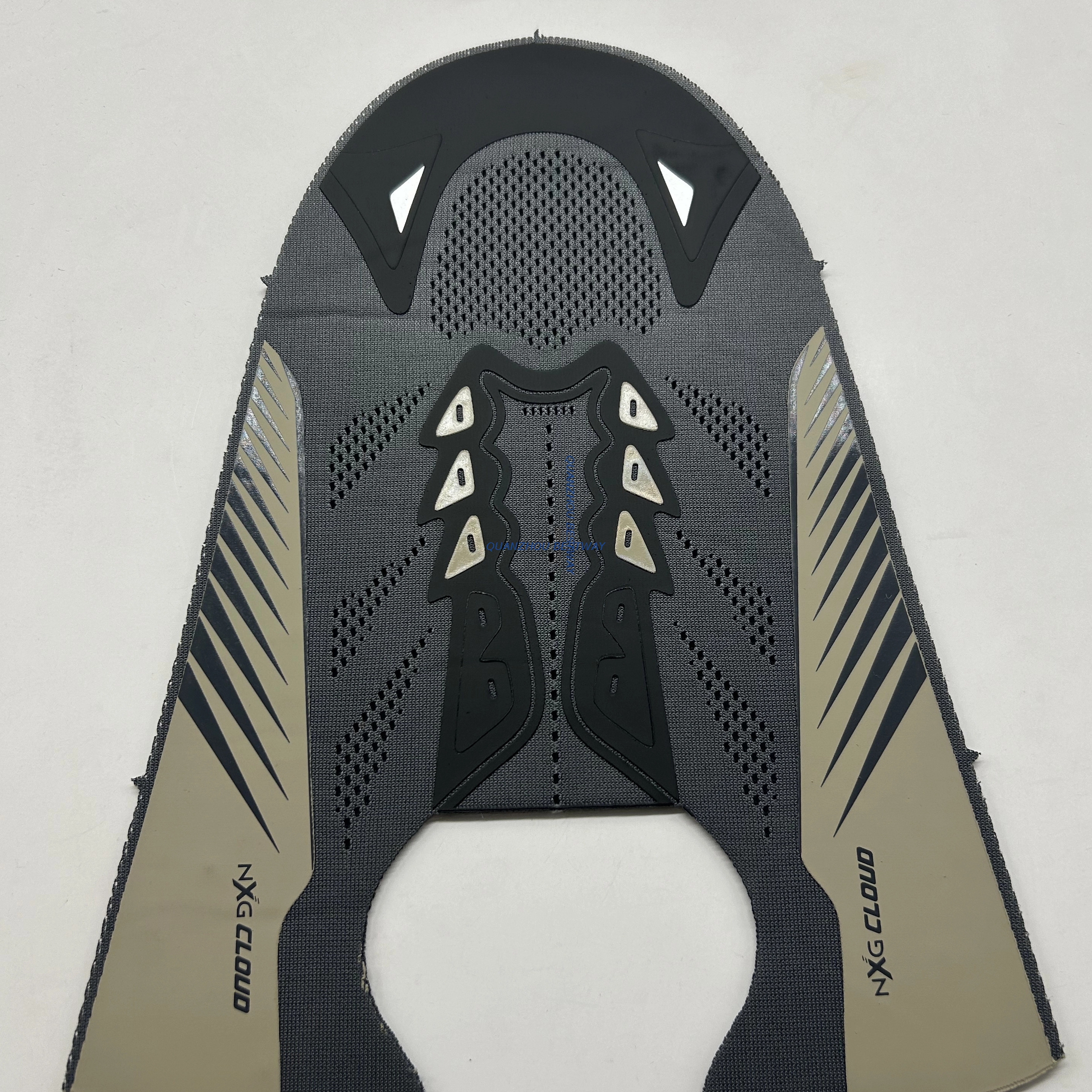 Factory semi-finished shoes uppers man's sneaker vamp upper