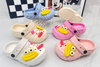 Factory Wholesale baby soft soles beach shoes baby cartoon children slippers Summer