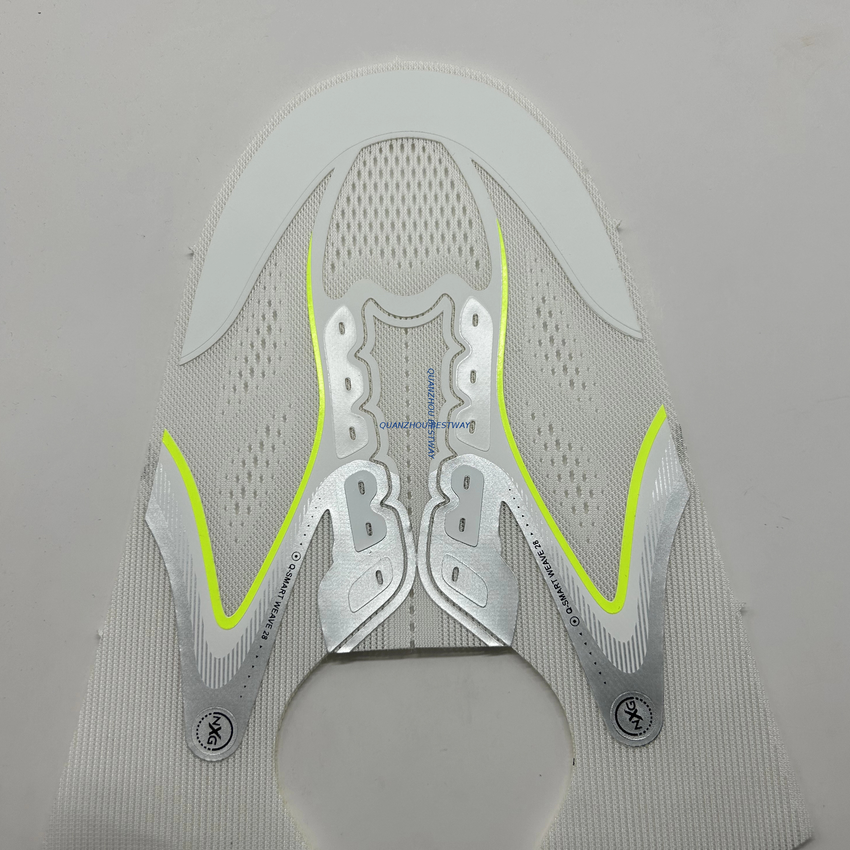Factory semi-finished shoes uppers shoes raw material wholesale man's sneaker vamp upper