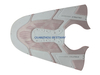 Factory semi-finished shoes uppers sneaker 